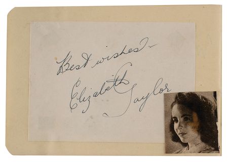 Lot #476 Hollywood and British Cinema: Over 500 classic Hollywood and British cinema legends, including Welles, Reagan, Flynn, and Taylor - Image 13