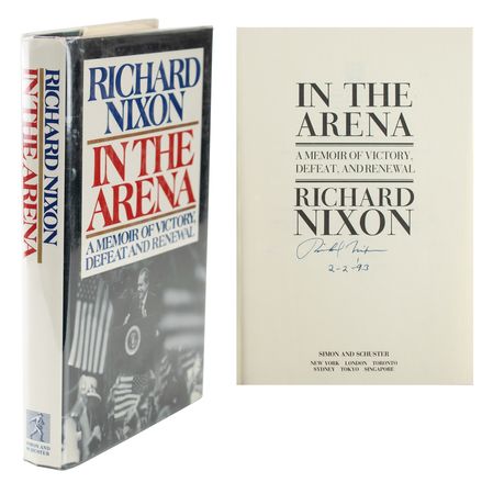 Lot #100 Richard Nixon Book - Image 1