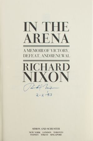 Lot #100 Richard Nixon Book - Image 2
