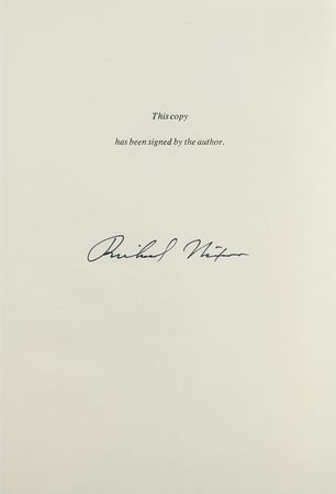 Lot #101 Richard Nixon Book - Image 2