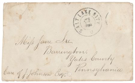 Lot #146 Brigham Young: ?Women are as free here as anywhere to marry agreeably with their own views and choice??Young responds to a young recruit, assuring her that the journey to Utah ?is each day becoming easier as the railroad progresses? - Image 3