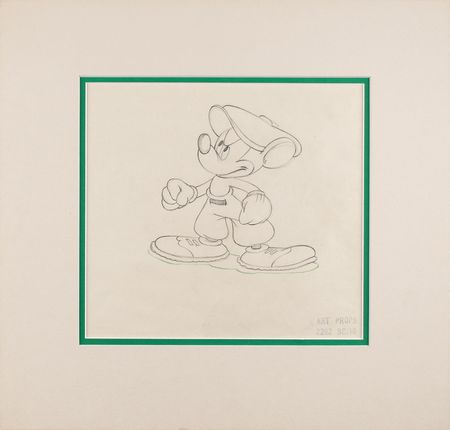Lot #799 Mickey Mouse production drawing from Canine Caddy Production Drawing - Image 2