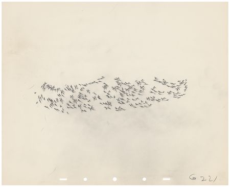 Lot #674 Chernabog and Demons production drawings from Fantasia Production Drawings - Image 2