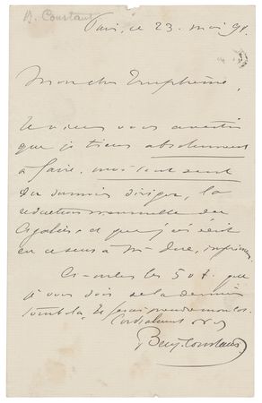 Lot #336 Jean-Joseph Benjamin-Constant - Image 1