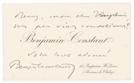 Lot #336 Jean-Joseph Benjamin-Constant - Image 2