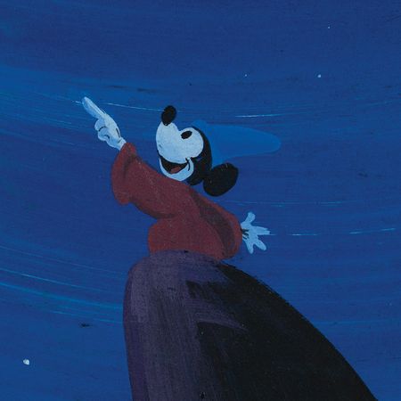 Lot #656 Mickey Mouse concept painting from Fantasia Concept Painting - Image 2