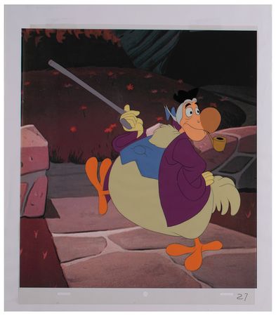 Lot #808 Dodo production cel from Alice in Wonderland Production Cel - Image 2