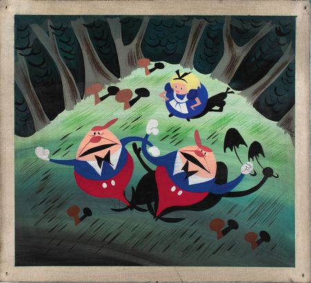 Lot #698 Mary Blair original concept painting of