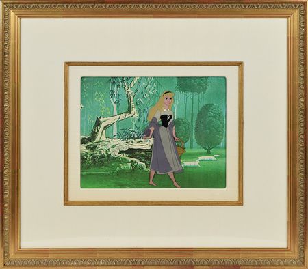 Lot #723 Briar Rose production cel from Sleeping Beauty Production Cel - Image 2