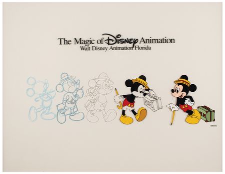 Lot #836 Mickey Mouse limited edition cel from the Magic of Disney series - Image 2
