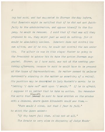 Lot #116 William H. Taft: 