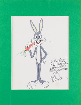 Lot #856 Friz Freleng Sketch - Image 2