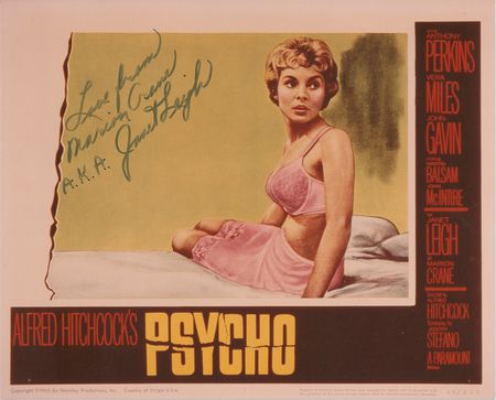 Lot #540 Psycho: Janet Leigh and Robert Bloch Group Lot - Image 1