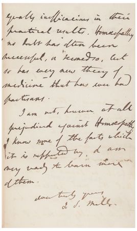 Lot #354 John Stuart Mill: 