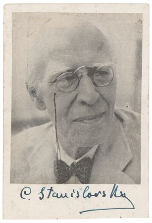 Lot #553 Konstantin Stanislavski Signature - Image 1