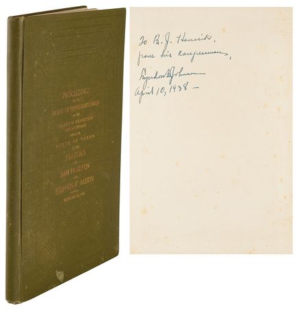 Lot #89 Lyndon B. Johnson Book - Image 1