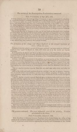 Lot #18 Abraham Lincoln Slavery Opinion Pamphlet - Image 3