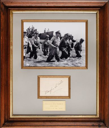 Lot #251 Douglas MacArthur Signature - Image 1