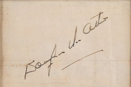 Lot #251 Douglas MacArthur Signature - Image 2