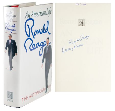 Lot #110 Ronald and Nancy Reagan Book - Image 1