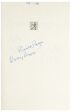 Lot #110 Ronald and Nancy Reagan Book - Image 2