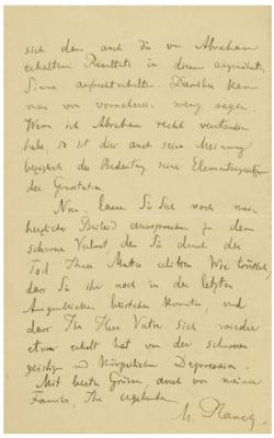 Lot #4011 Max Planck (February 14, 1912) - Image 4
