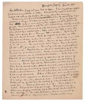 Lot #4033 Oliver Heaviside (June 30, 1915) - Image 1