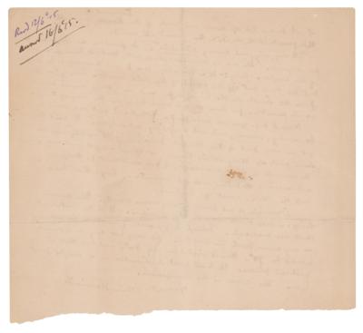 Lot #4034 Oliver Heaviside (June 1915) - Image 2