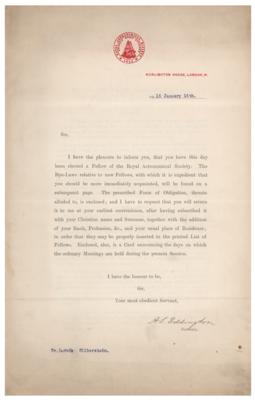 Lot #4029 Arthur Eddington - Image 1
