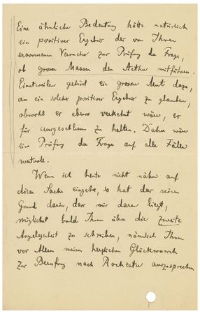 Lot #4017 Max Planck (April 17, 1920) - Image 2