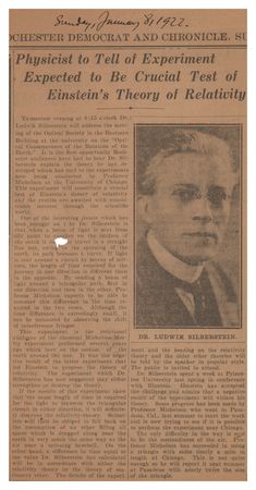 Lot #4022 Albert A. Michelson - Image 2