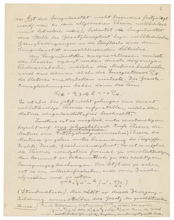 Lot #4002 Albert Einstein (December 24, 1933) - Image 2