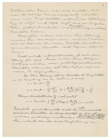 Lot #4002 Albert Einstein (December 24, 1933) - Image 3