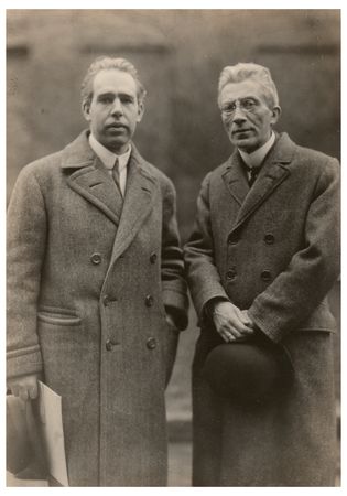 Lot #4021 Niels Bohr and Ludwik Silberstein - Image 1