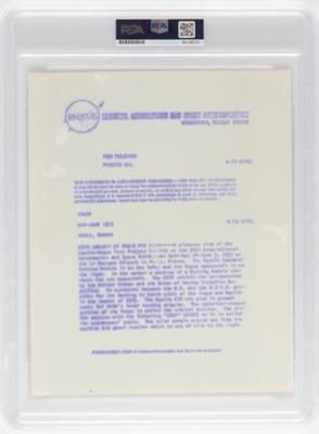 Lot #383 ASTP Original 'Type 1' Photograph - Image 2
