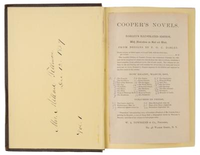 Lot #10 Millard Fillmore Signed Books - Image 2