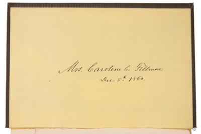 Lot #10 Millard Fillmore Signed Books - Image 4