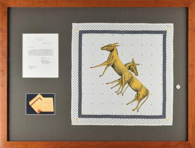 Lot #45 John F. Kennedy's DNC Fundraising Scarf - Image 1
