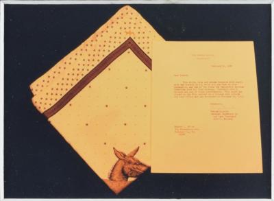 Lot #45 John F. Kennedy's DNC Fundraising Scarf - Image 3