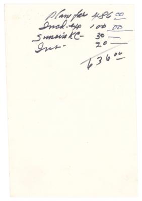 Lot #869 Zach Wheat Autograph Letter Signed - Image 4