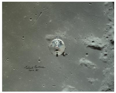 Lot #390 Michael Collins Signed Photograph - Image 1
