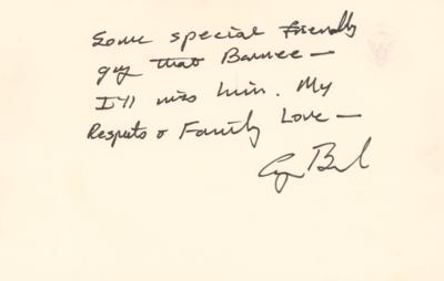 Lot #68 George Bush Autograph Letter Signed - Image 1