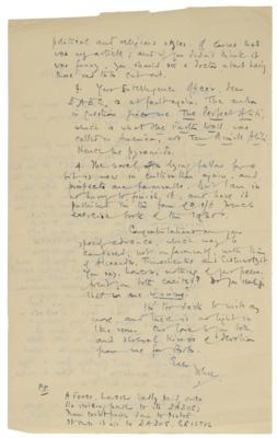 Lot #507 A. A. Milne (2) Autograph Letters Signed - Image 2