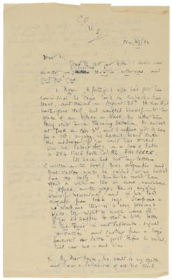 Lot #507 A. A. Milne (2) Autograph Letters Signed - Image 3