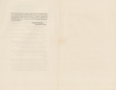 Lot #351 Gideon Welles Document - Image 2