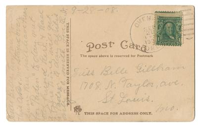 Lot #268 Carrie A. Nation Autograph Letter Signed - Image 1