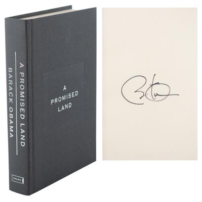 Lot #129 Barack Obama Signed Book - Image 1