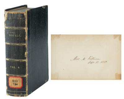 Lot #89 Millard Fillmore Signed Book - Image 1