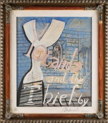 Lot #478 Ludwig Bemelmans Original Painting - Image 1