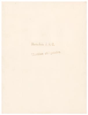 Lot #424 Pablo Picasso Signed Photograph - Image 2